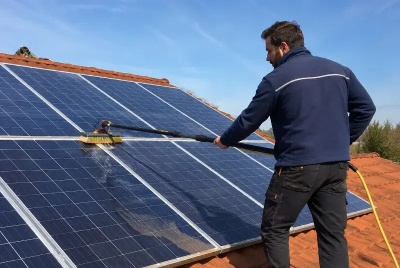 Nettoyage et entretien de panneaux solaires à Ploërmel